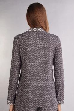 Maglia Manica Lunga Aperta Davanti Little Talks