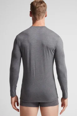 Maglia Manica Lunga in Cotone Superior Elasticizzato