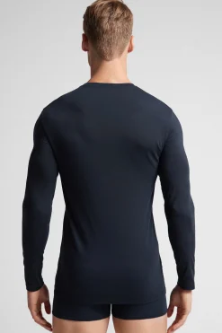 Maglia Manica Lunga in Cotone Superior Elasticizzato