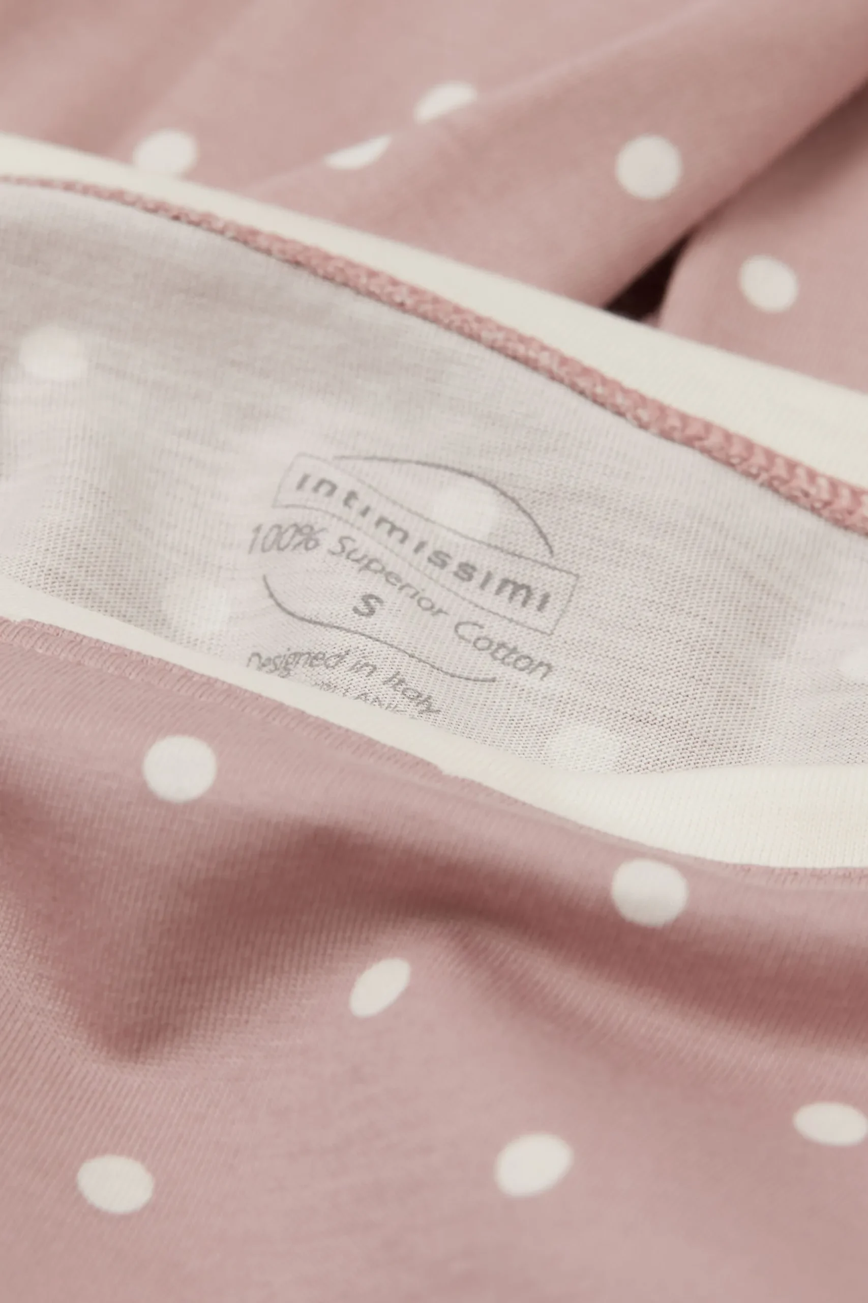 Maglia Manica Lunga in Cotone Soft Pois
