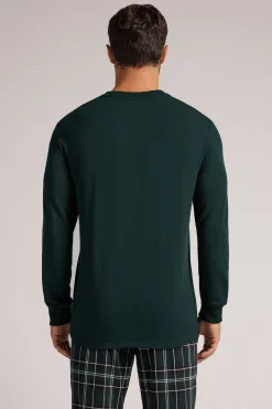 Maglia Manica Lunga in Felpa di Modal