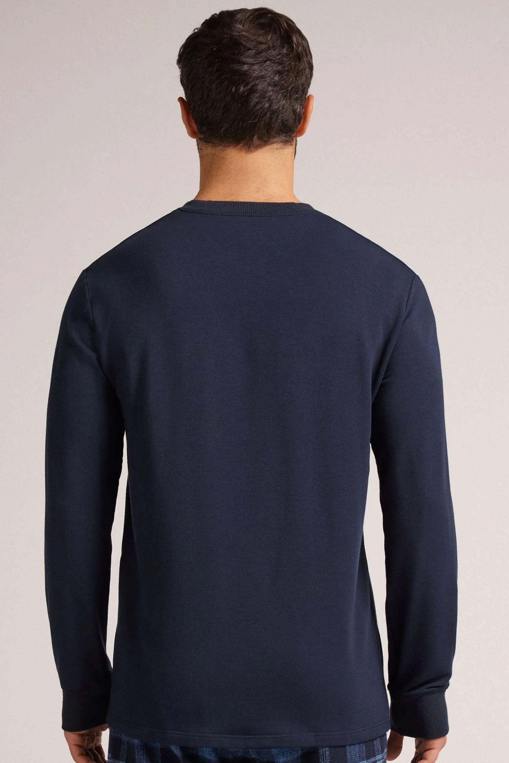 Maglia Manica Lunga in Felpa di Modal