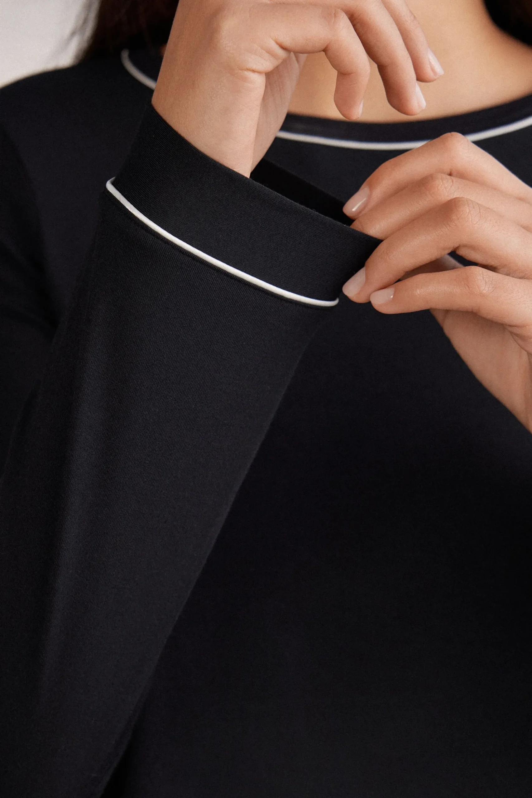 Maglia Manica Lunga in Modal