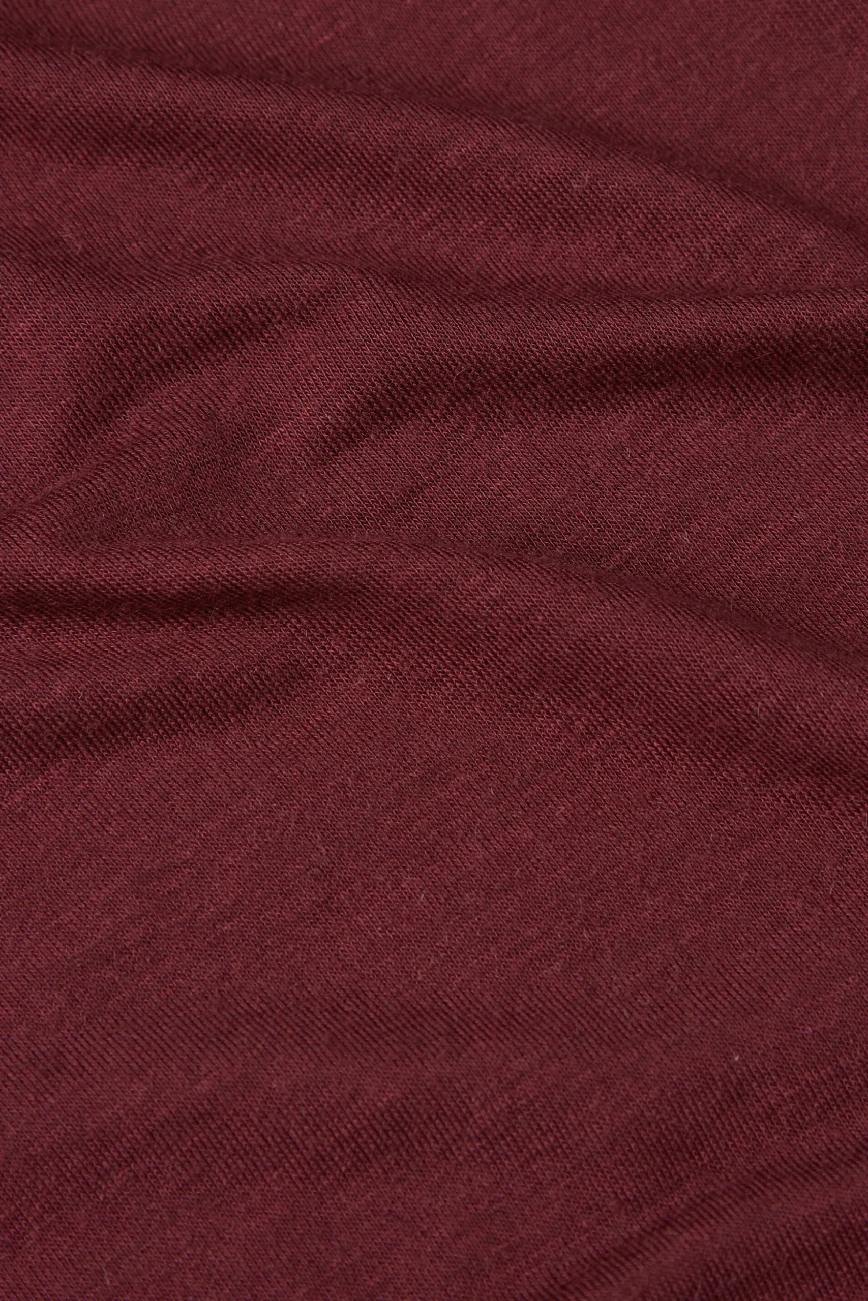 Maglia Manica Lunga in Modal con Cashmere e Scollo a Barchetta