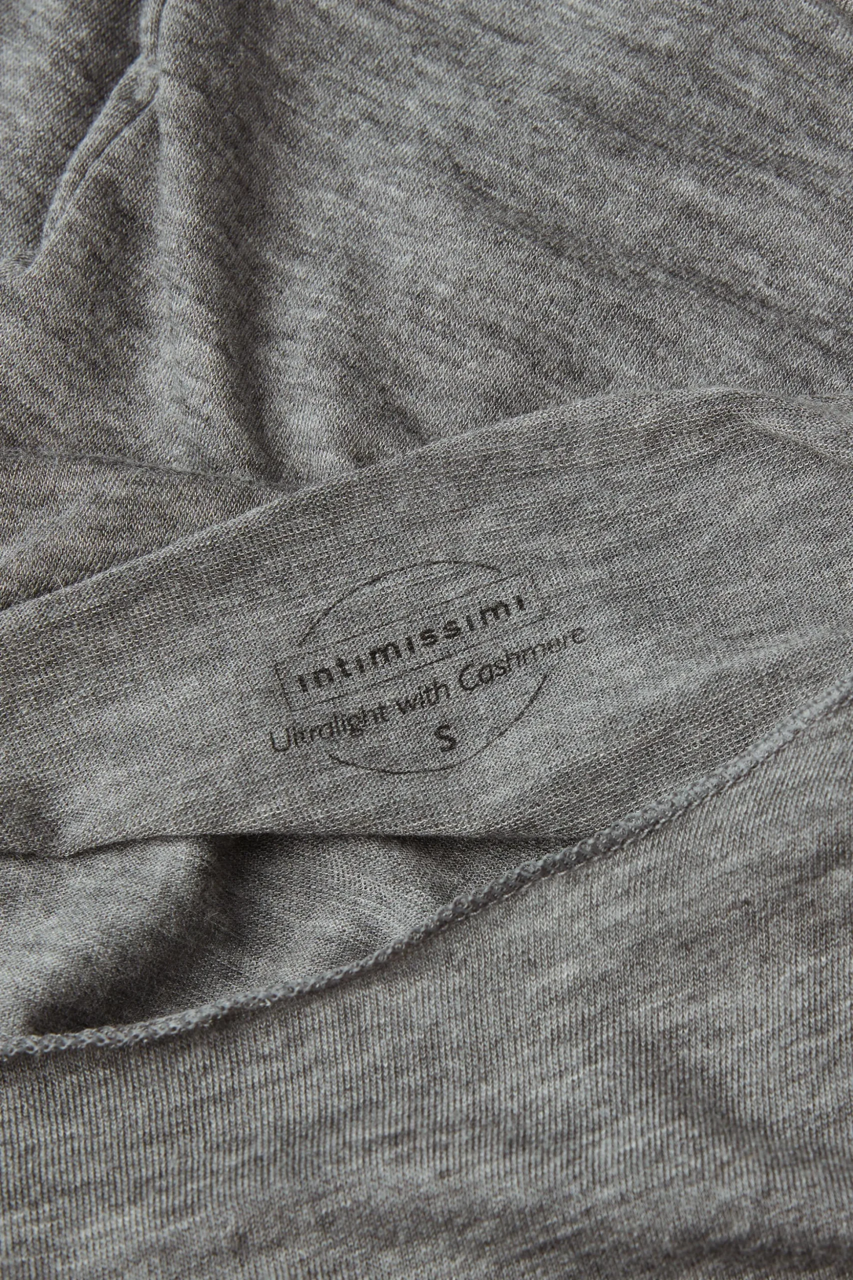 Maglia Manica Lunga in Modal con Cashmere e Scollo a Barchetta
