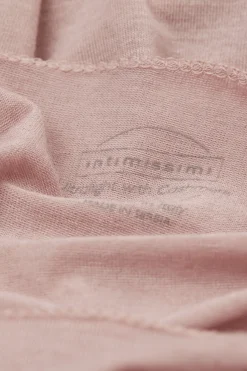 Maglia Manica Lunga in Modal con Cashmere e Scollo a Barchetta