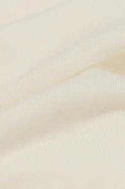 Maglia Manica Lunga in Modal con Cashmere e Scollo a Barchetta
