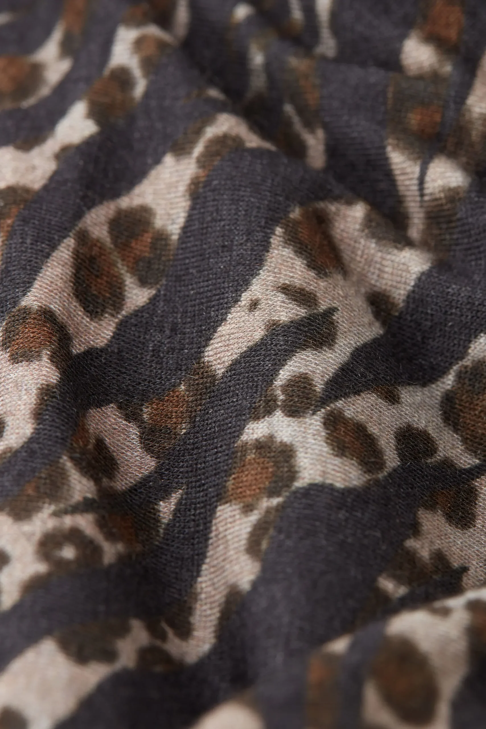 Maglia Manica Lunga Modal Ultralight con Cashmere Stampata