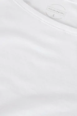 Maglia Manica Lunga Scollo a Barchetta in Micromodal