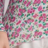 Maglia Scollo a Barchetta in Modal Ultralight con Cashmere Life is a Flower