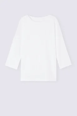 Maglia Scollo a Barchetta in Lino
