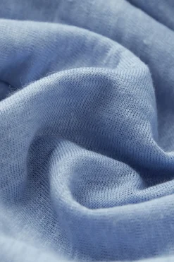 Maglia Scollo a Barchetta in Lino