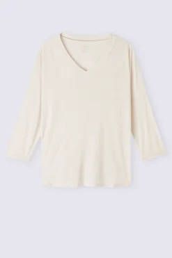Maglia Scollo a V in Fresh Bamboo