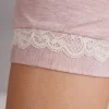 Pantaloncino in Modal con Dettagli in Pizzo