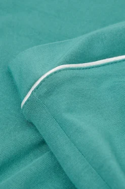 Pantaloncino in Modal con Profili a Contrasto