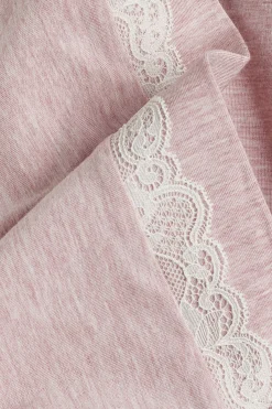 Pantaloncino in Modal con Dettagli in Pizzo