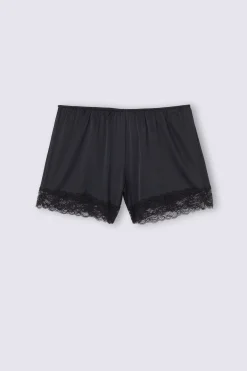 Pantaloncino in Seta con Pizzo
