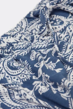 Pantaloncino in Viscosa di Bamboo Flower Paisley
