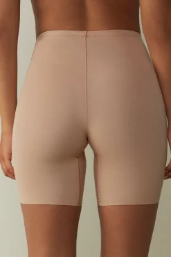 Pantaloncino Senza Cuciture in Cotone Taglio vivo