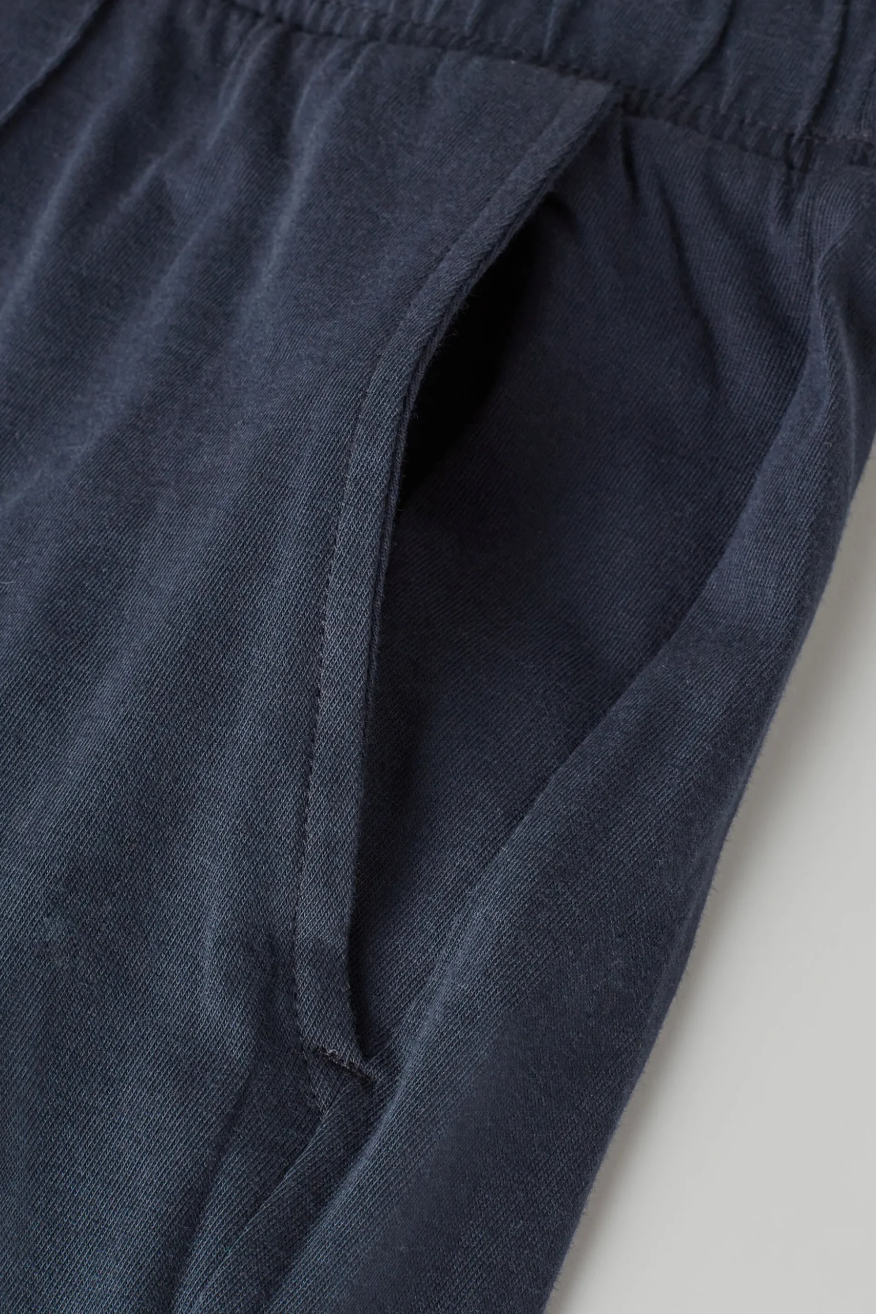Pantalone Corto in Cotone con Nervatura