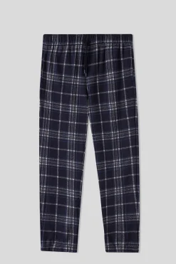 Pantalone Lungo Fantasia Tartan in Tricot