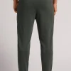 Pantalone Lungo in Felpa di Cotone con Nervatura