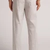 Pantalone Lungo in Lino e Cotone
