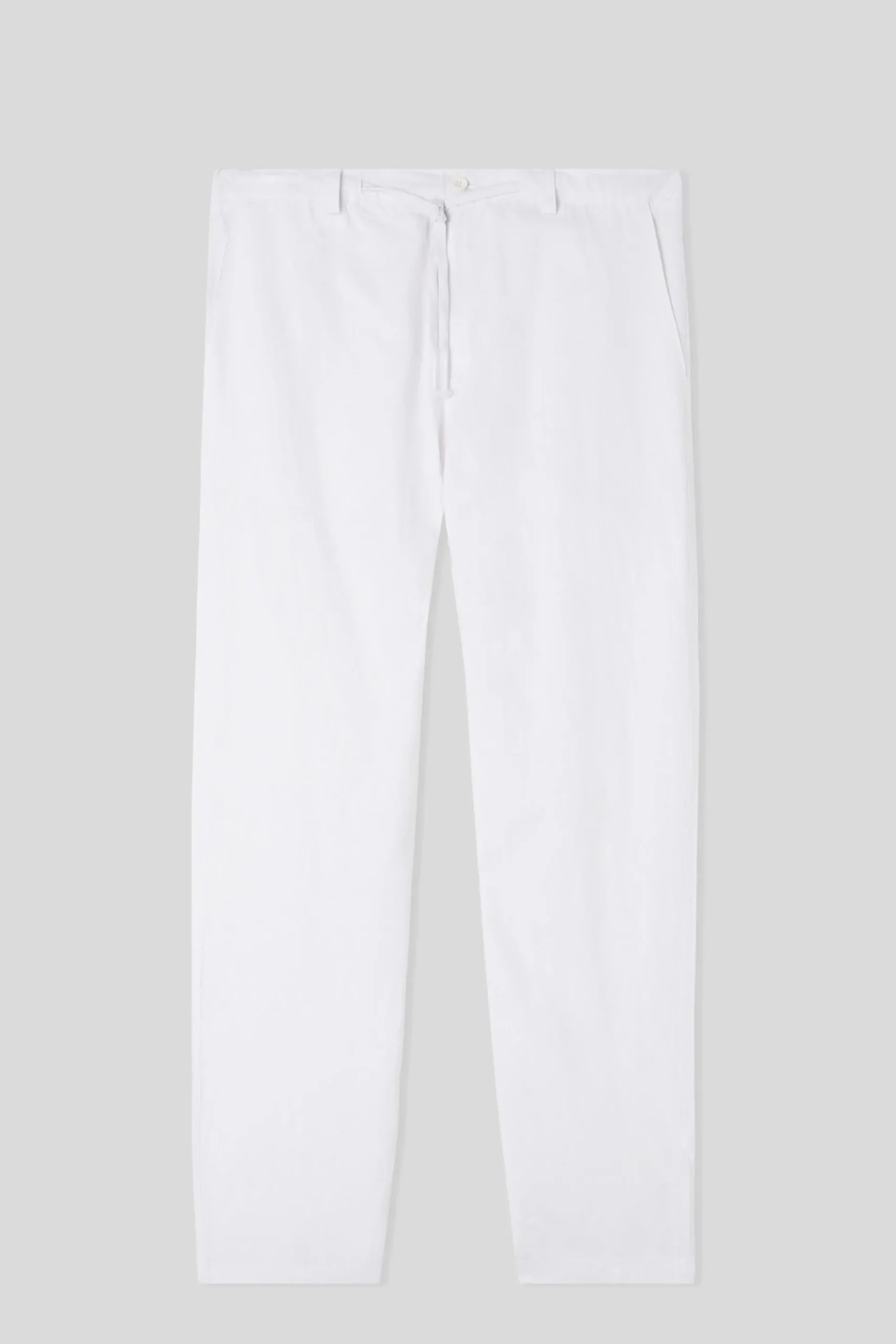 Pantalone Lungo in Lino e Cotone