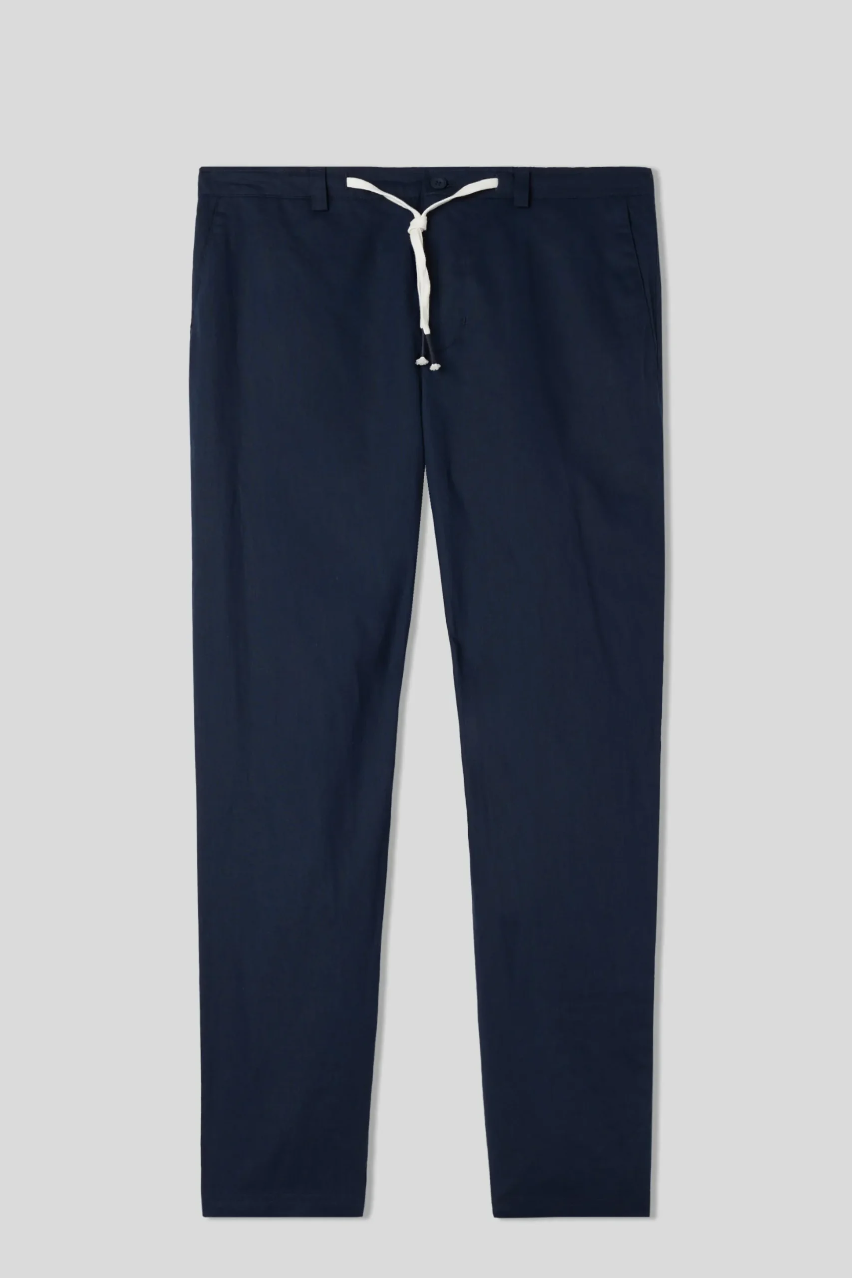 Pantalone Lungo in Lino e Cotone