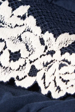 Pantalone Lungo in Modal con Polsino Pretty Flowers