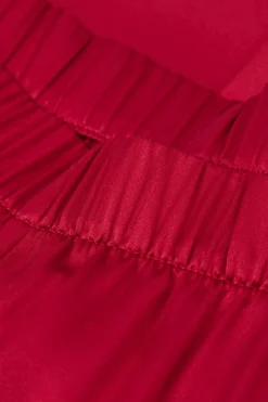 Pantalone Lungo in Raso di Seta