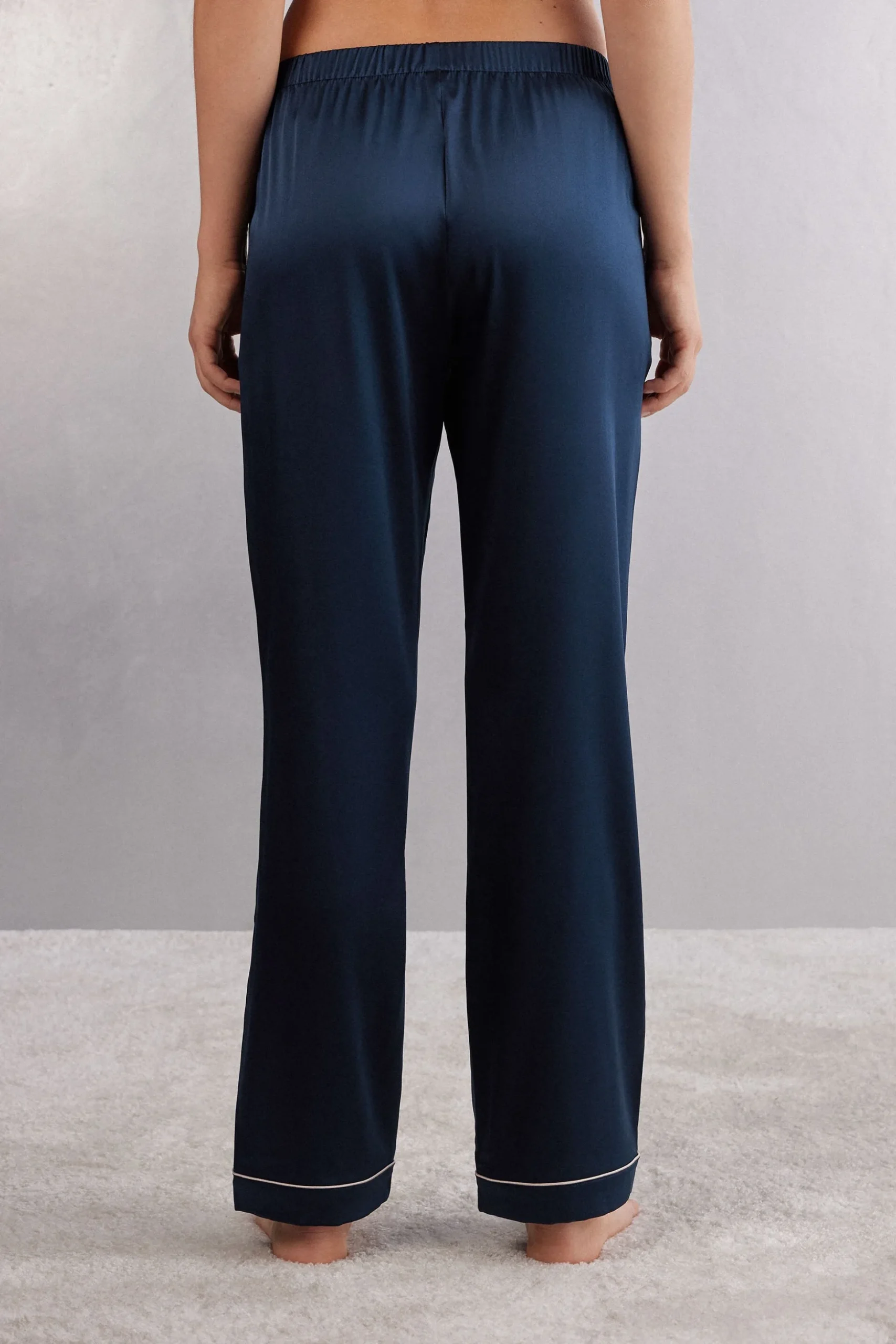 Pantalone lungo in Seta