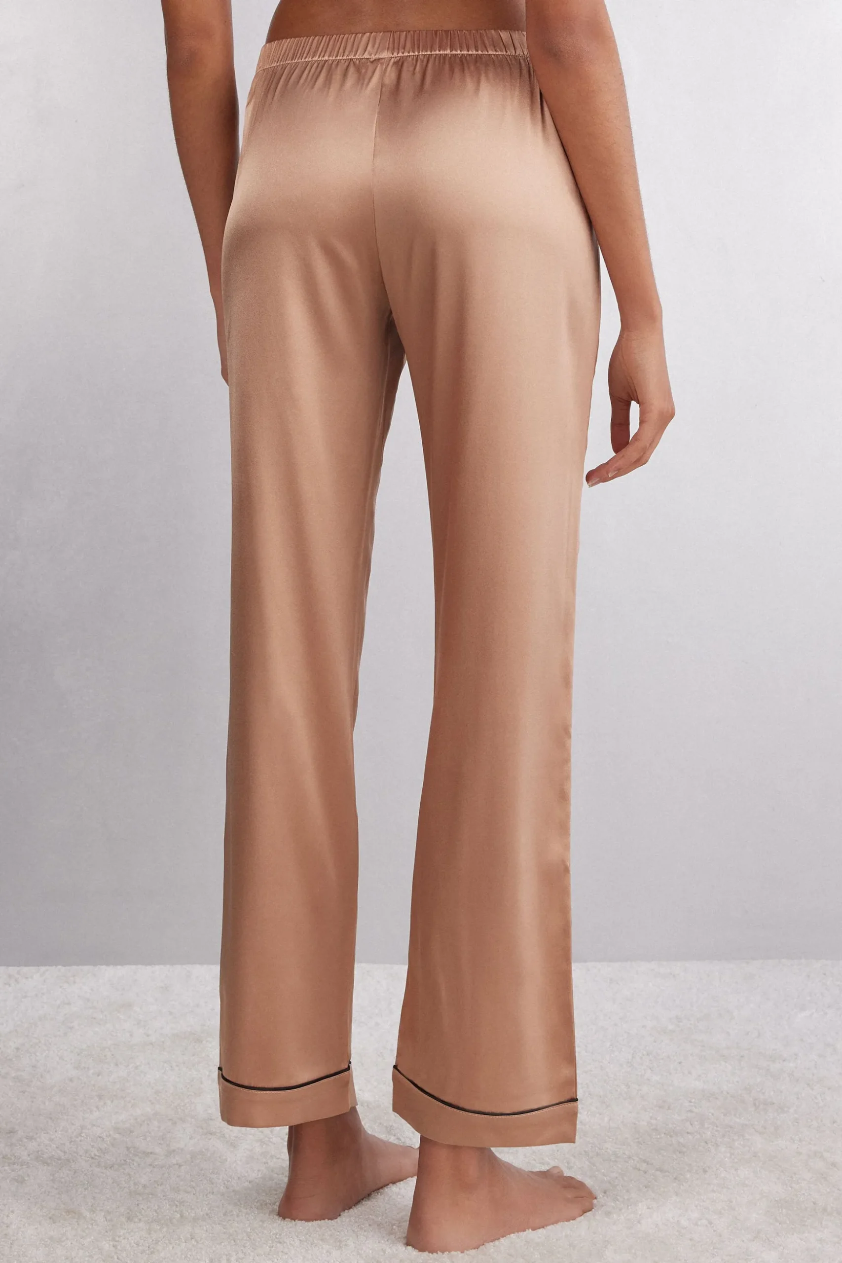 Pantalone lungo in Seta