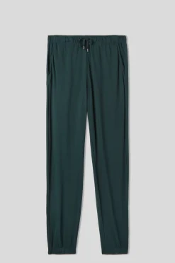Pantalone Lungo Piquet in Soft Silk
