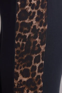 Pantalone Polsino Modal Luxurious Leopard