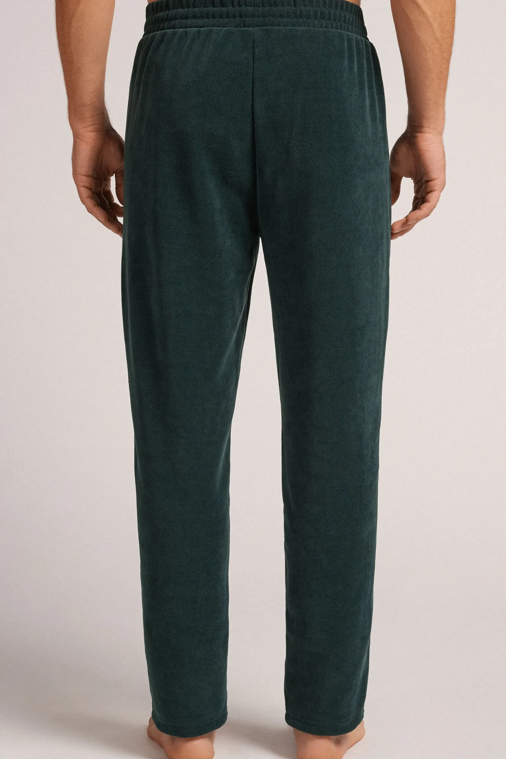 Pantaloni in Ciniglia Garzata