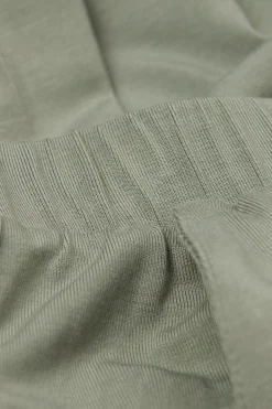 Pantaloni Lunghi in Modal Satin Details