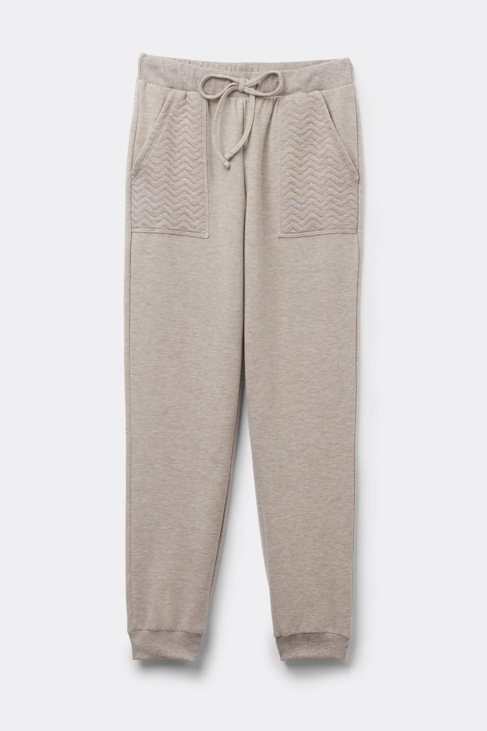 Pantaloni Polsino Soft Chevron