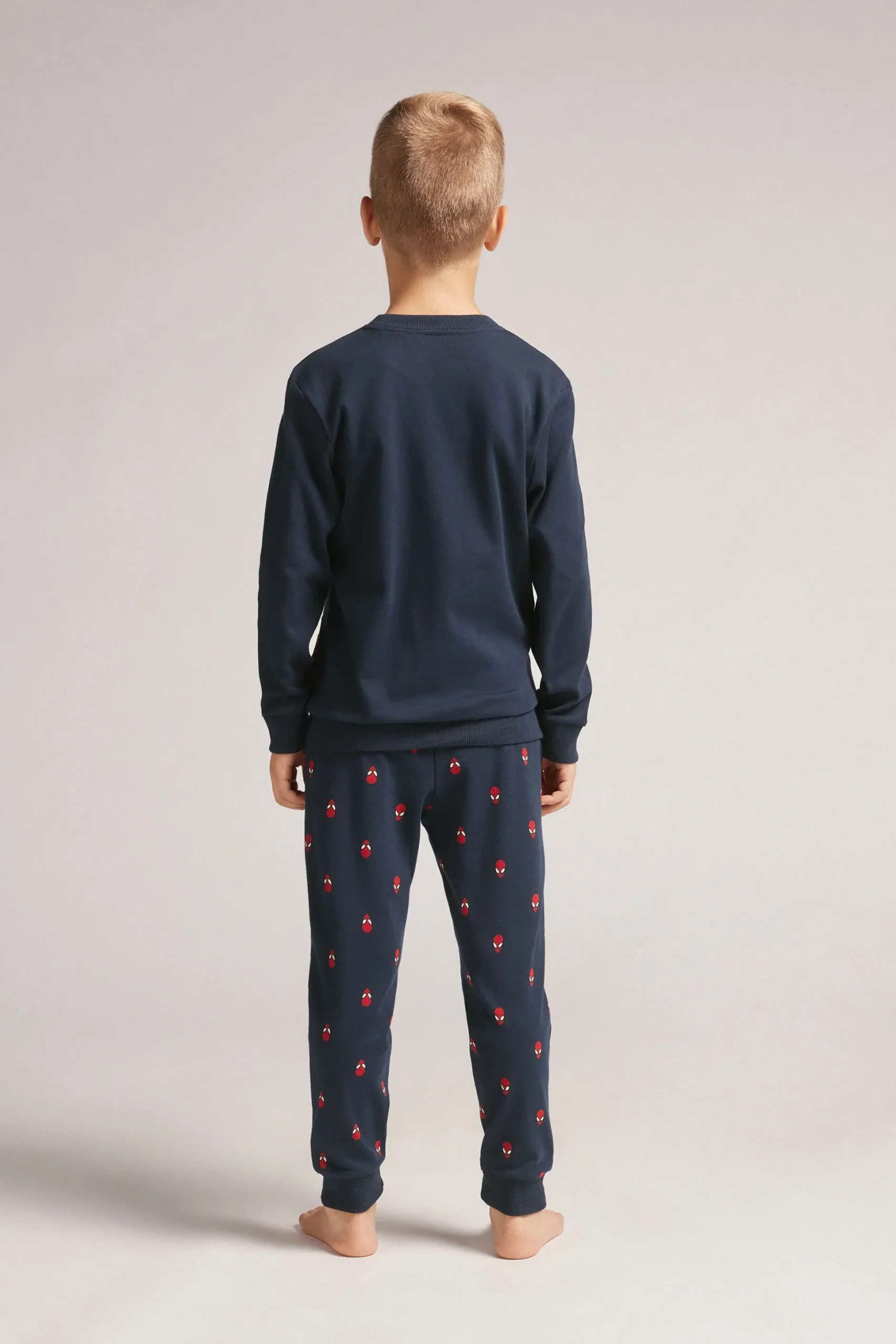 Pigiama Lungo Bambino Cotone Marvel-Spider-Man