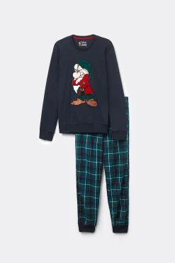 Pigiama Lungo Bambino Cotone &copy;Disney Brontolo