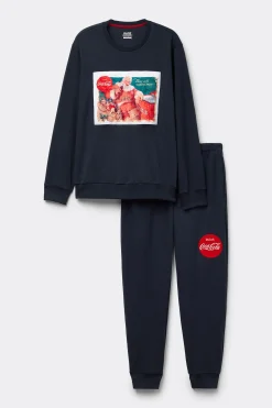 Pigiama Lungo Cotone Coca-Cola&reg; Vintage