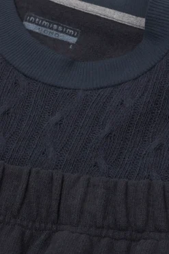 Pigiama Lungo Tricot Trecce