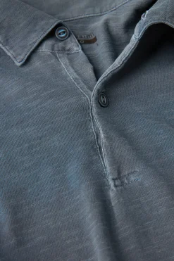 Polo Manica Corta Washed Collection in Cotone Fiammato