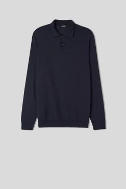 Polo Manica lunga in Maglia