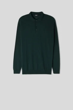 Polo Manica lunga in Maglia