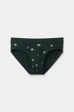 Slip Cotone Superior Stampa Scimmie