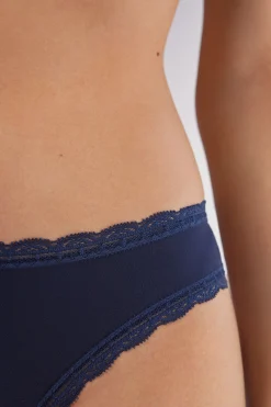 Slip in Cotone e Pizzo