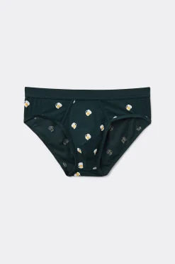 Slip in Cotone Stampa Birre