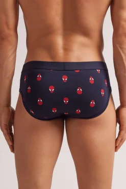 Slip in Cotone Stampa Marvel Spider-Man