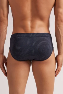 Slip in Cotone Stampa Pois